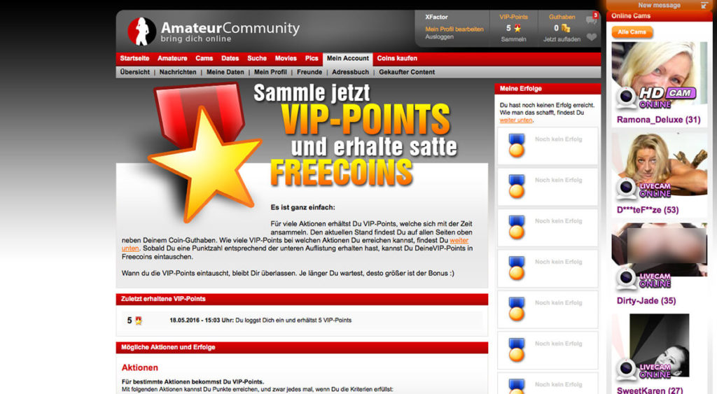 AmateurCommunity-VIP-Points