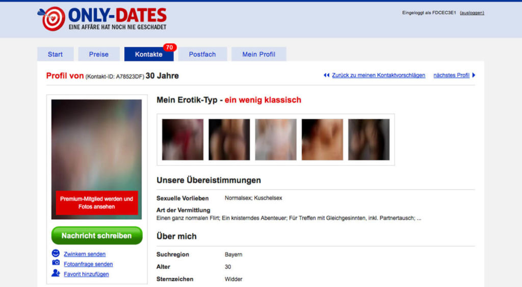 Only-Dates-Profil