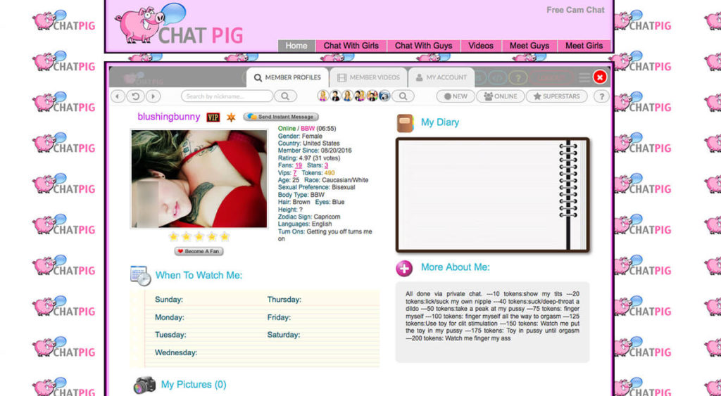 ChatPig-Profil