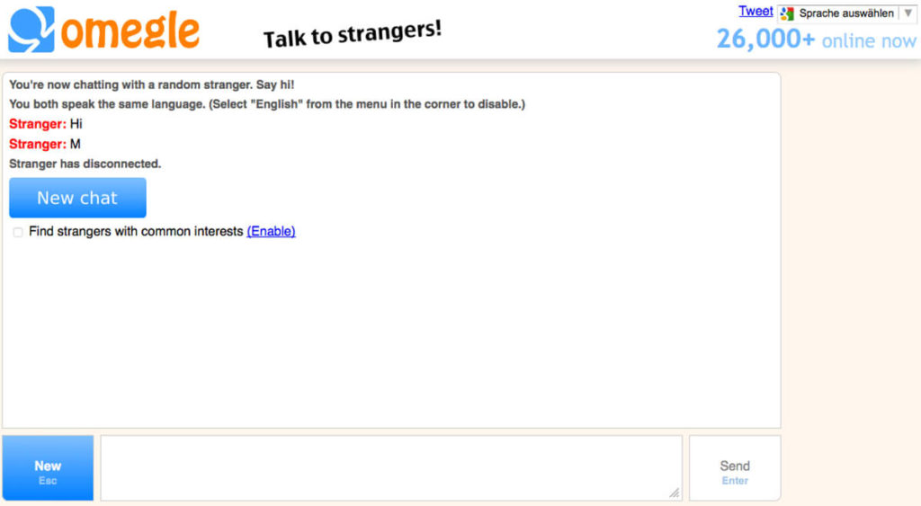 Omegle-Chat