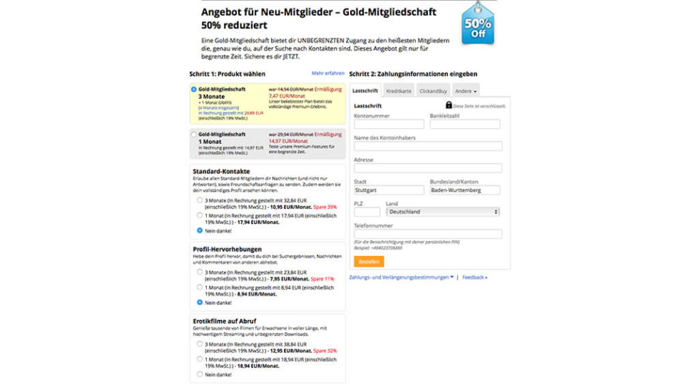 Dating seite ohne kosten