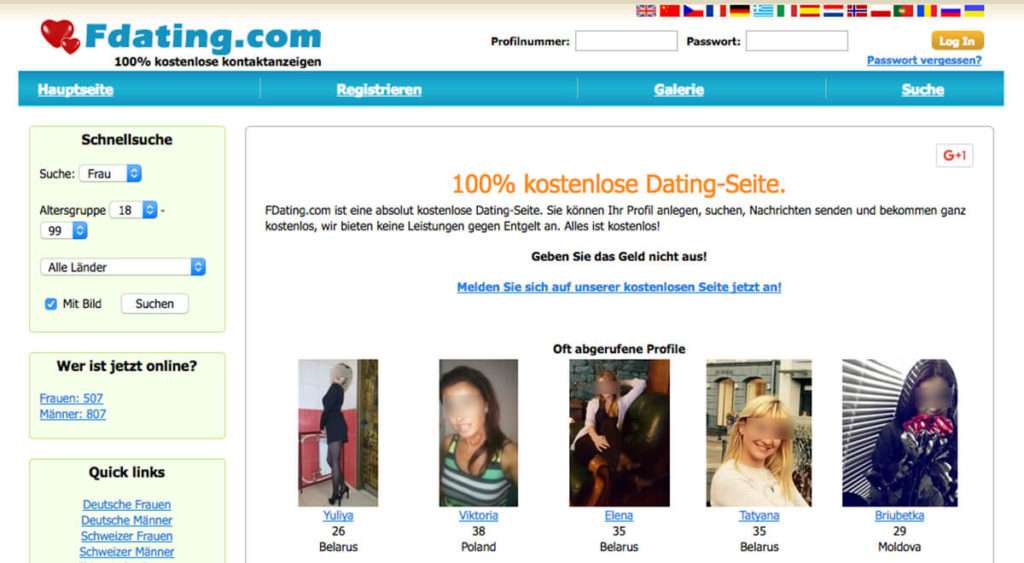 100 kostenloses dating portal